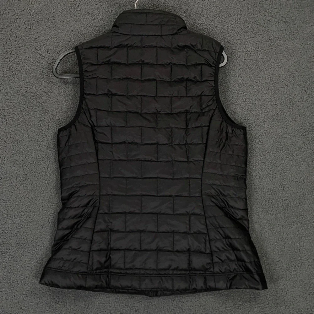 Patagonia Nano Puff Vest Womens Medium Black Alignment Health Quilted Puffer